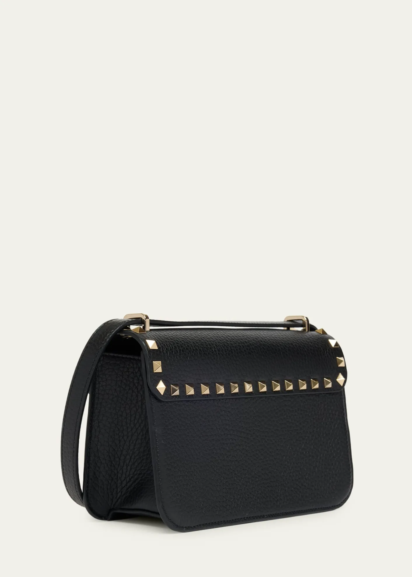 Valentino GaravaniSmall Rockstud Leather Shoulder Bag