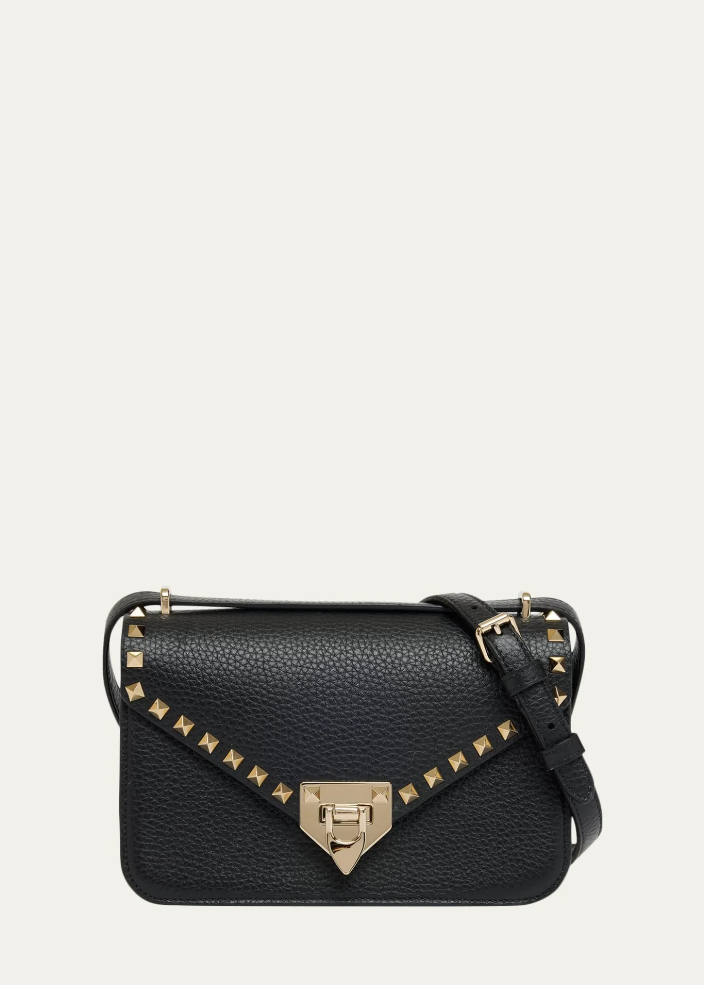 Valentino GaravaniSmall Rockstud Leather Shoulder Bag