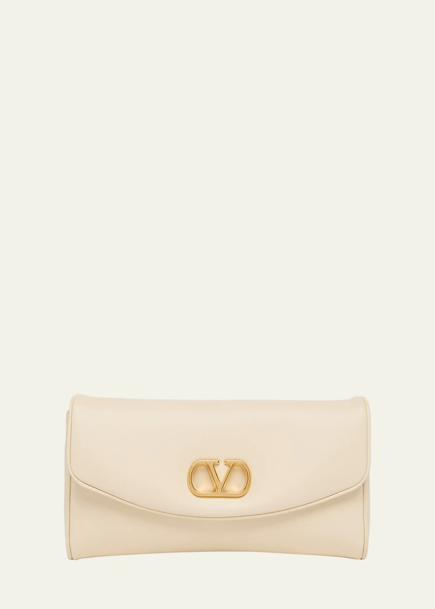 Valentino GaravaniSmall VLogo Leather Shoulder Bag