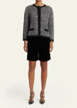 Valentino GaravaniTweed Melange Jacket