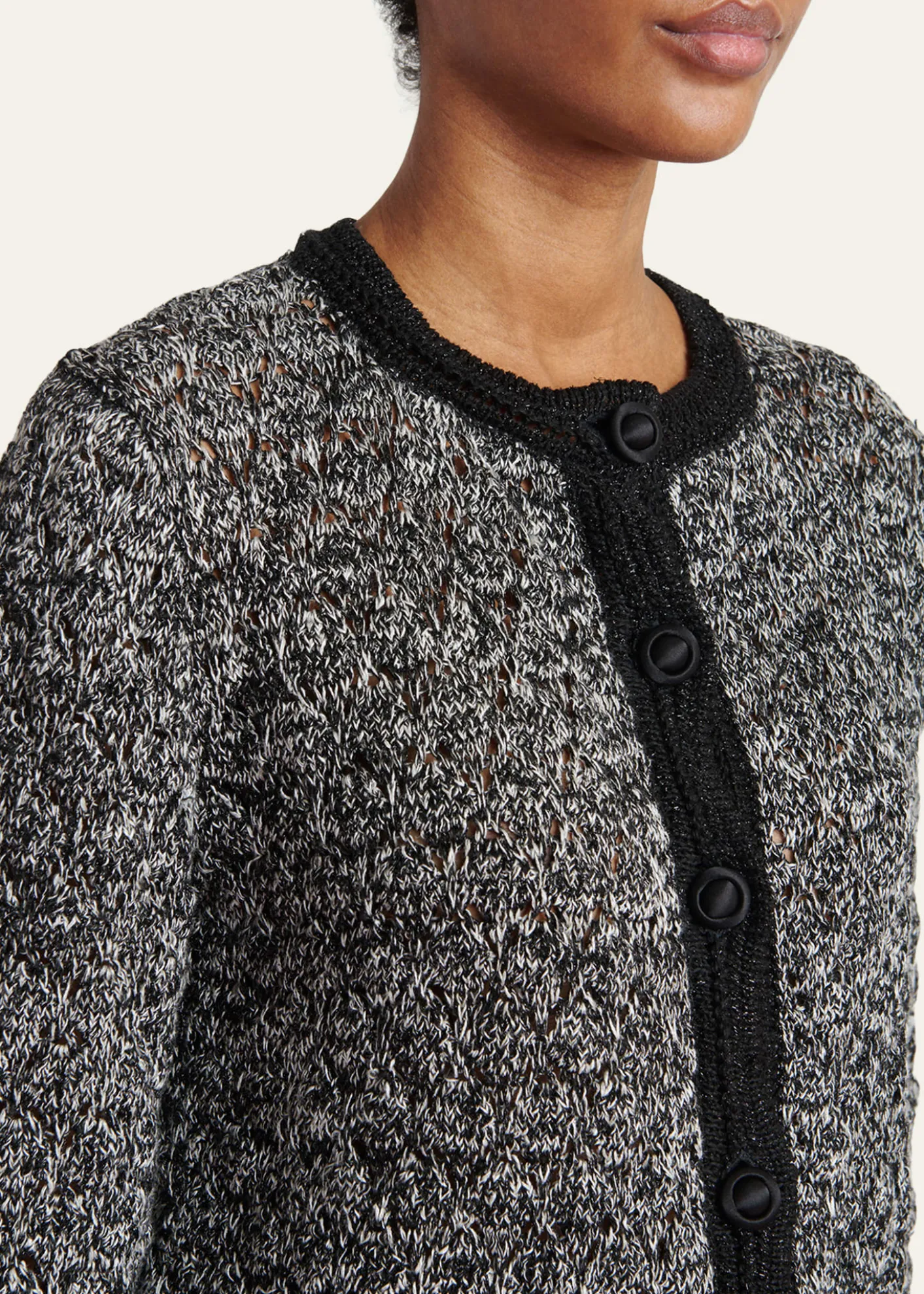Valentino GaravaniTweed Melange Jacket