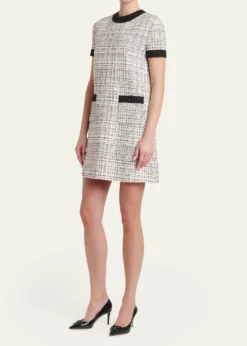 Valentino GaravaniTweed Mini Dress