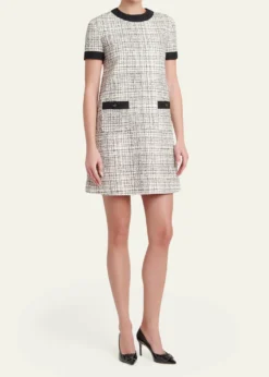 Valentino GaravaniTweed Mini Dress