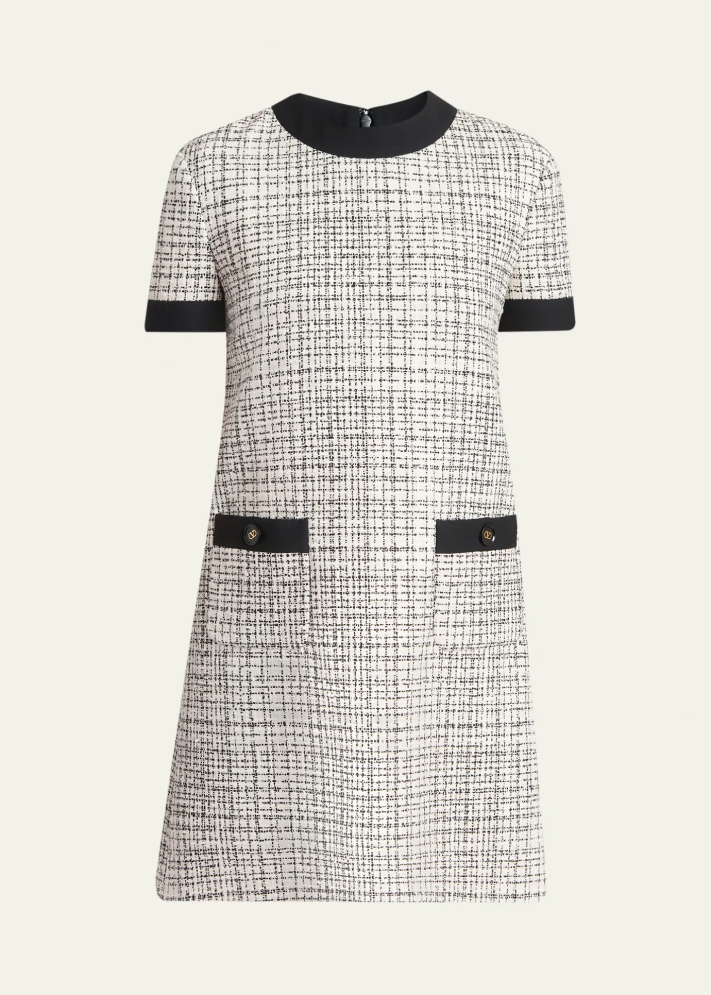 Valentino GaravaniTweed Mini Dress