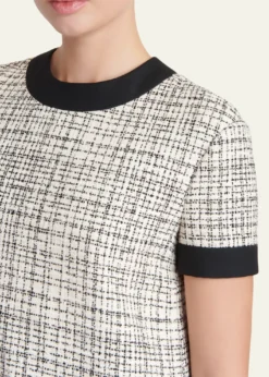 Valentino GaravaniTweed Mini Dress