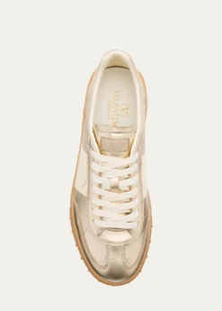 Valentino GaravaniUpvillage Metallic Low-Top Sneakers