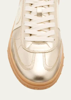 Valentino GaravaniUpvillage Metallic Low-Top Sneakers