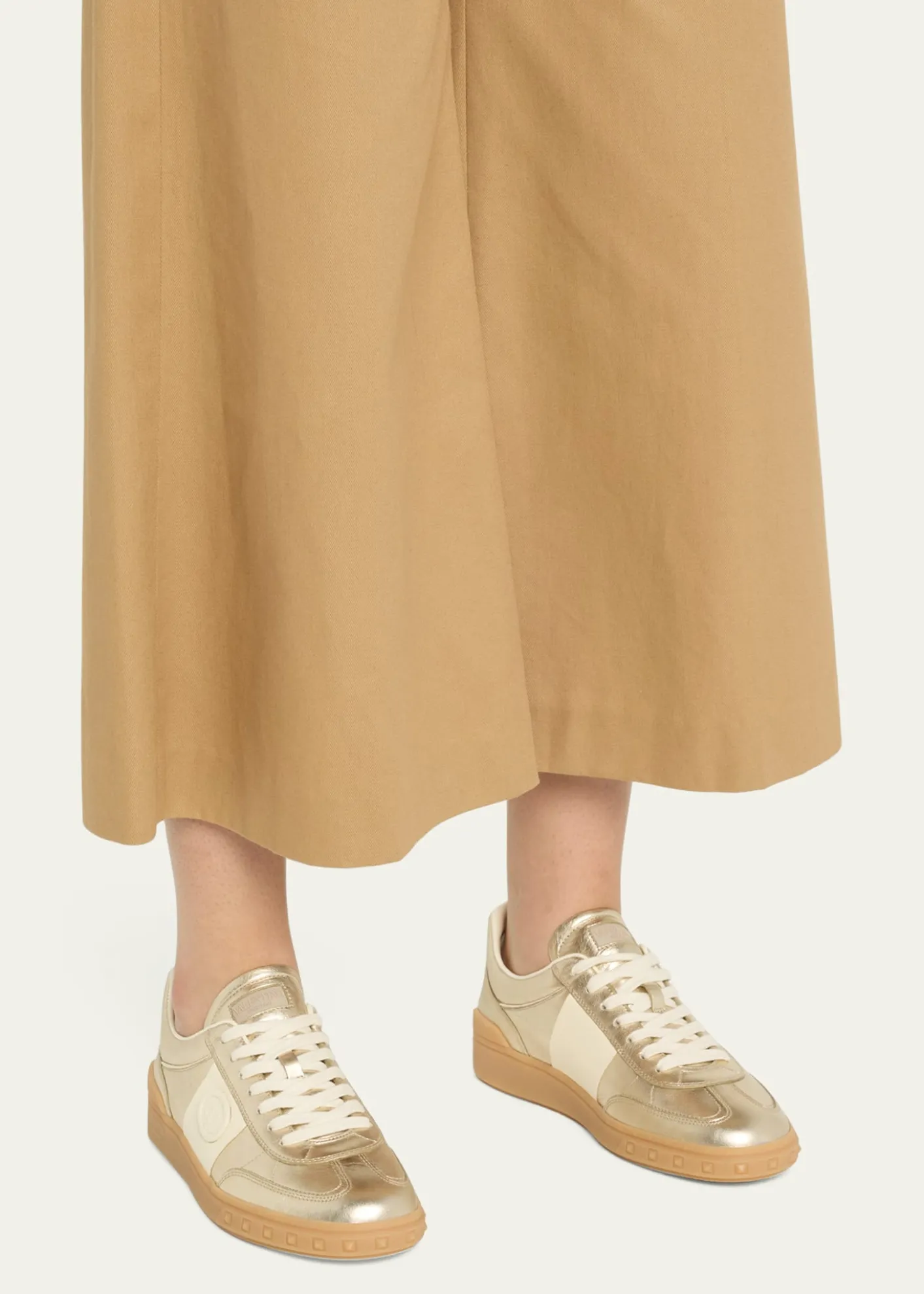 Valentino GaravaniUpvillage Metallic Low-Top Sneakers