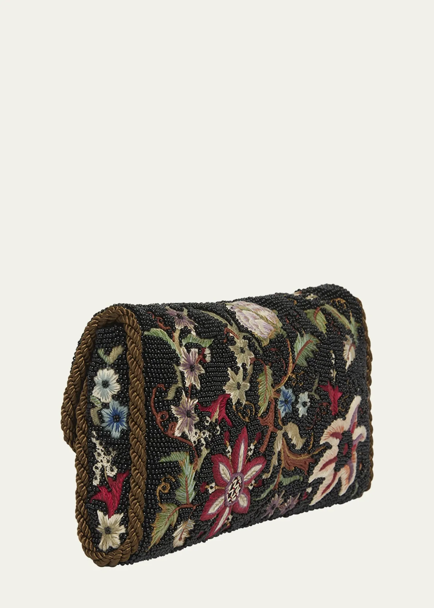 Valentino GaravaniVain Floral Beaded Shoulder Bag