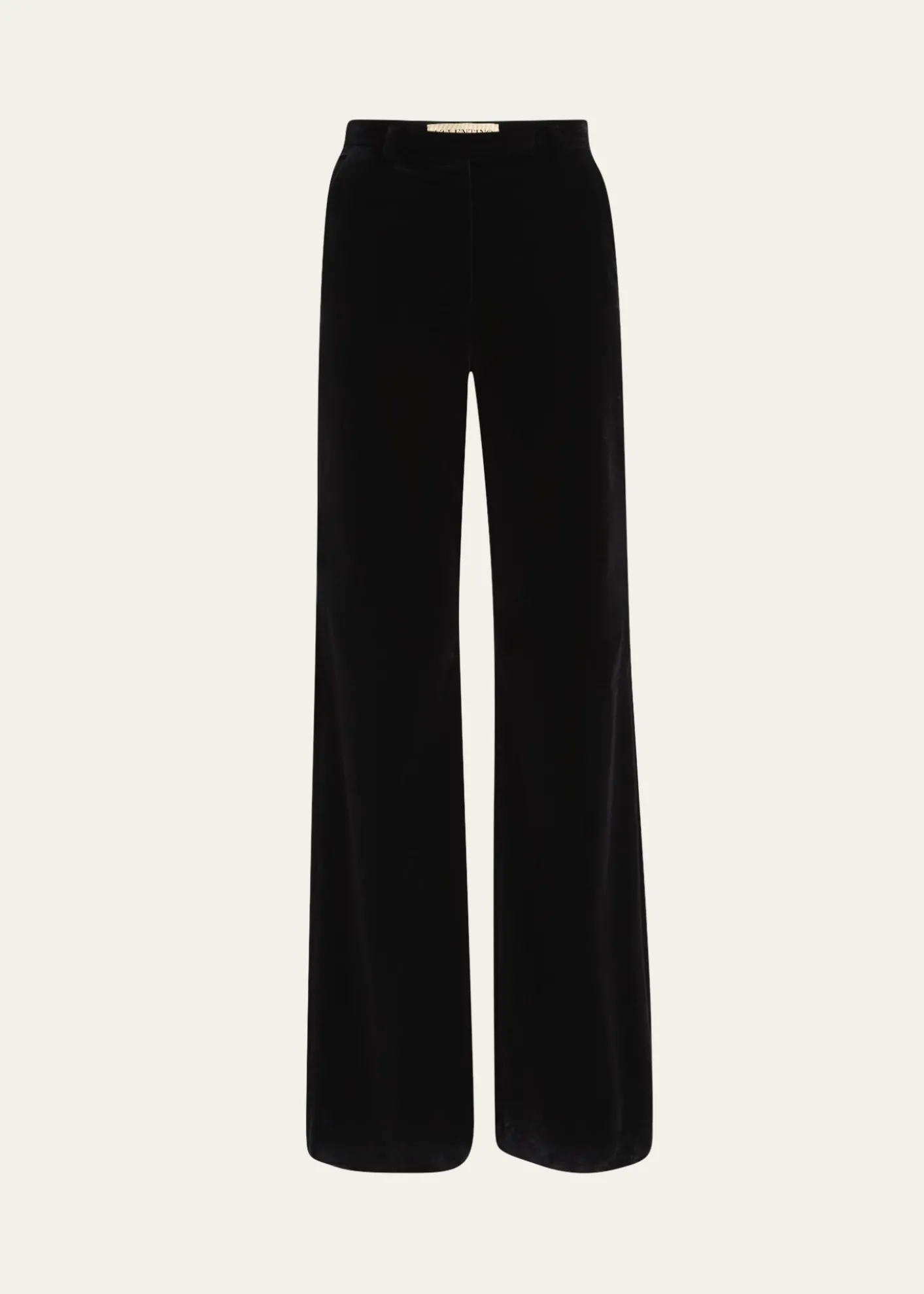Valentino GaravaniVelvet Wide-Leg Pants