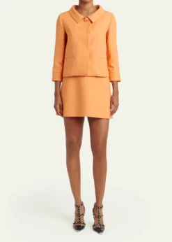 Valentino GaravaniVirgin Wool Mini Skirt