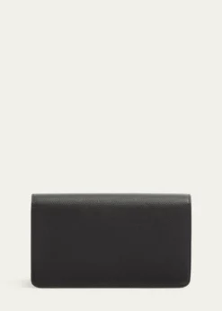 Valentino GaravaniVLOGO Flap Leather Wallet