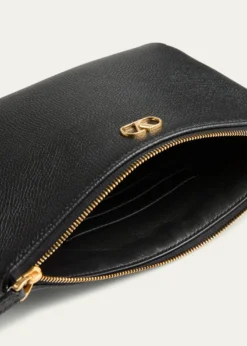 Valentino GaravaniVLOGO Medium Leather Flat Pouch Bag