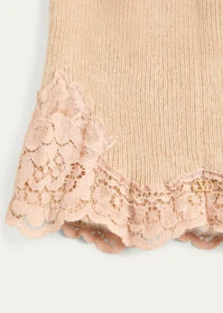 Valentino GaravaniVLogo Signature Cashmere & Lace Headband