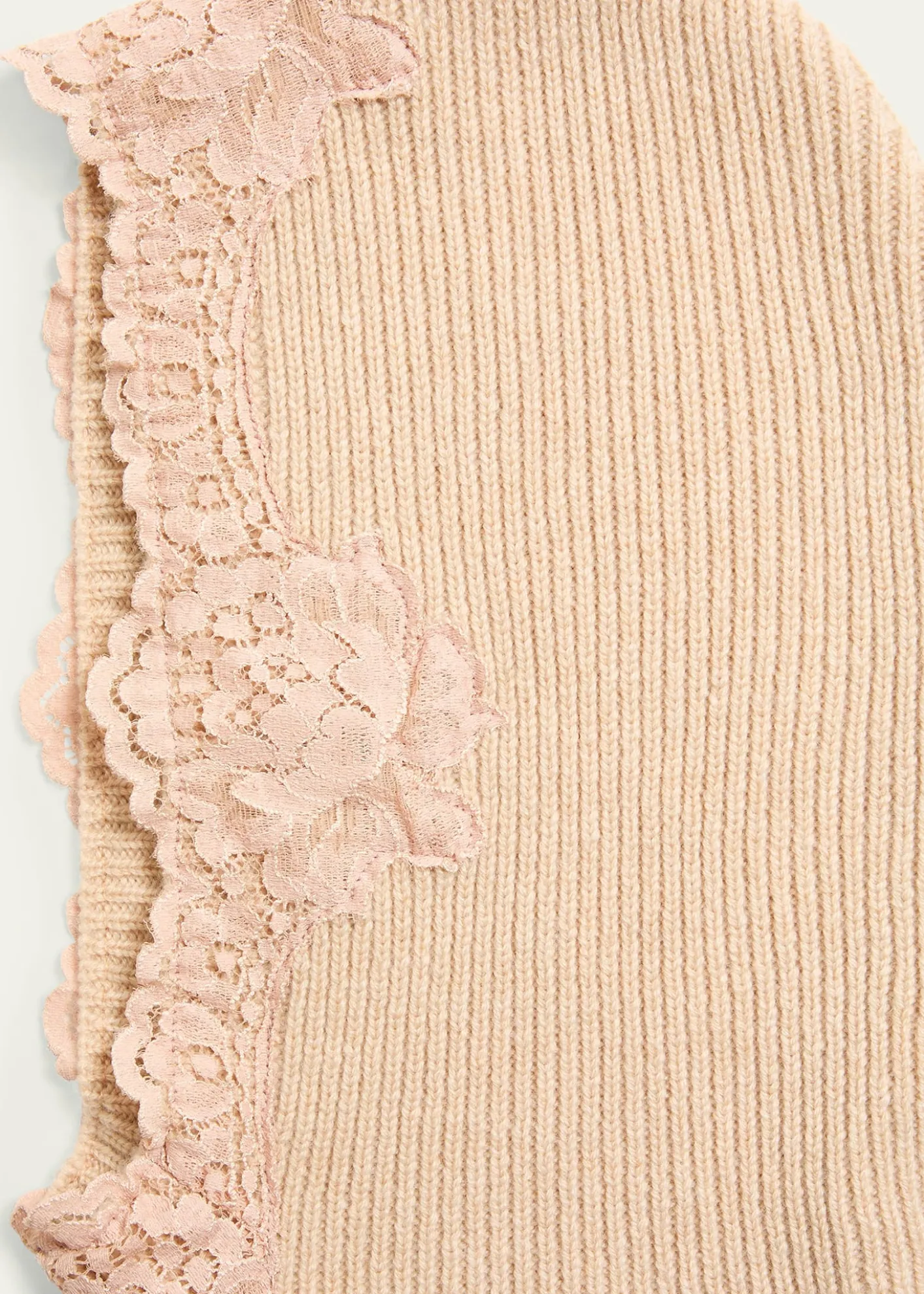 Valentino GaravaniVLogo Signature Cashmere & Lace Hood