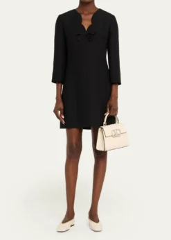 Valentino GaravaniVsling Small Leather Top-Handle Bag with Jewel VLogo