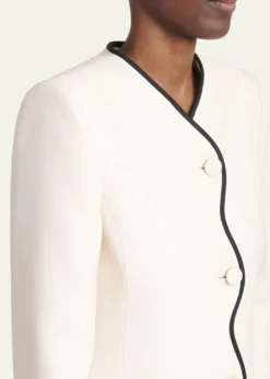 Valentino GaravaniWave Trim Minidress