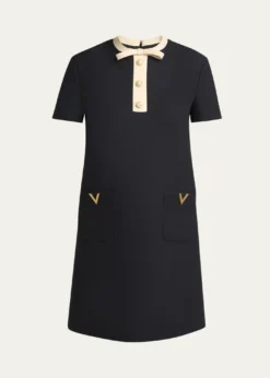 Valentino GaravaniWool-Silk Mini Dress