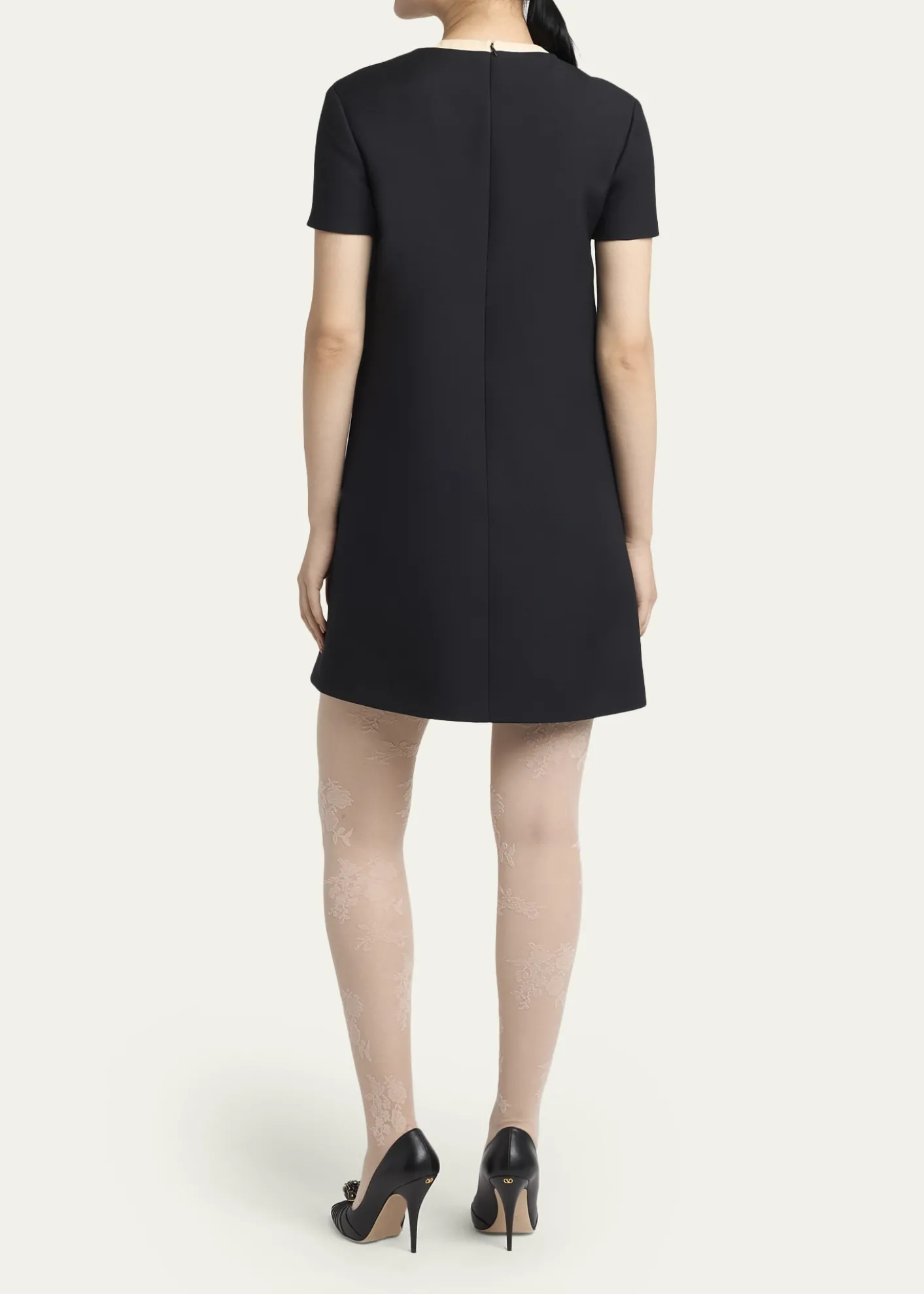 Valentino GaravaniWool-Silk Mini Dress