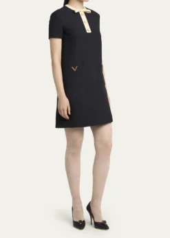 Valentino GaravaniWool-Silk Mini Dress