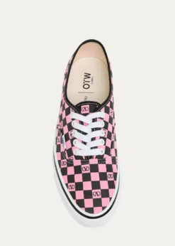 Valentino Garavanix Vans Authentic Checkered VLogo Sneakers