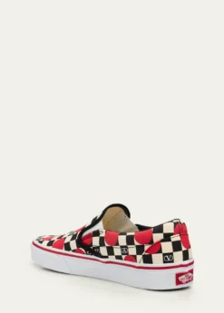 Valentino Garavanix Vans Classic Slip-On Checkerboard Shoes