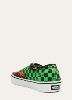 Valentino Garavanix Vans Men's Tess St VLogo Tropical Canvas Low-Top Sneakers