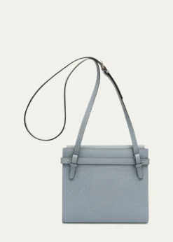 ValextraB-Tracollina Leather Shoulder Bag