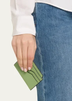 ValextraCalf Leather Card Holder
