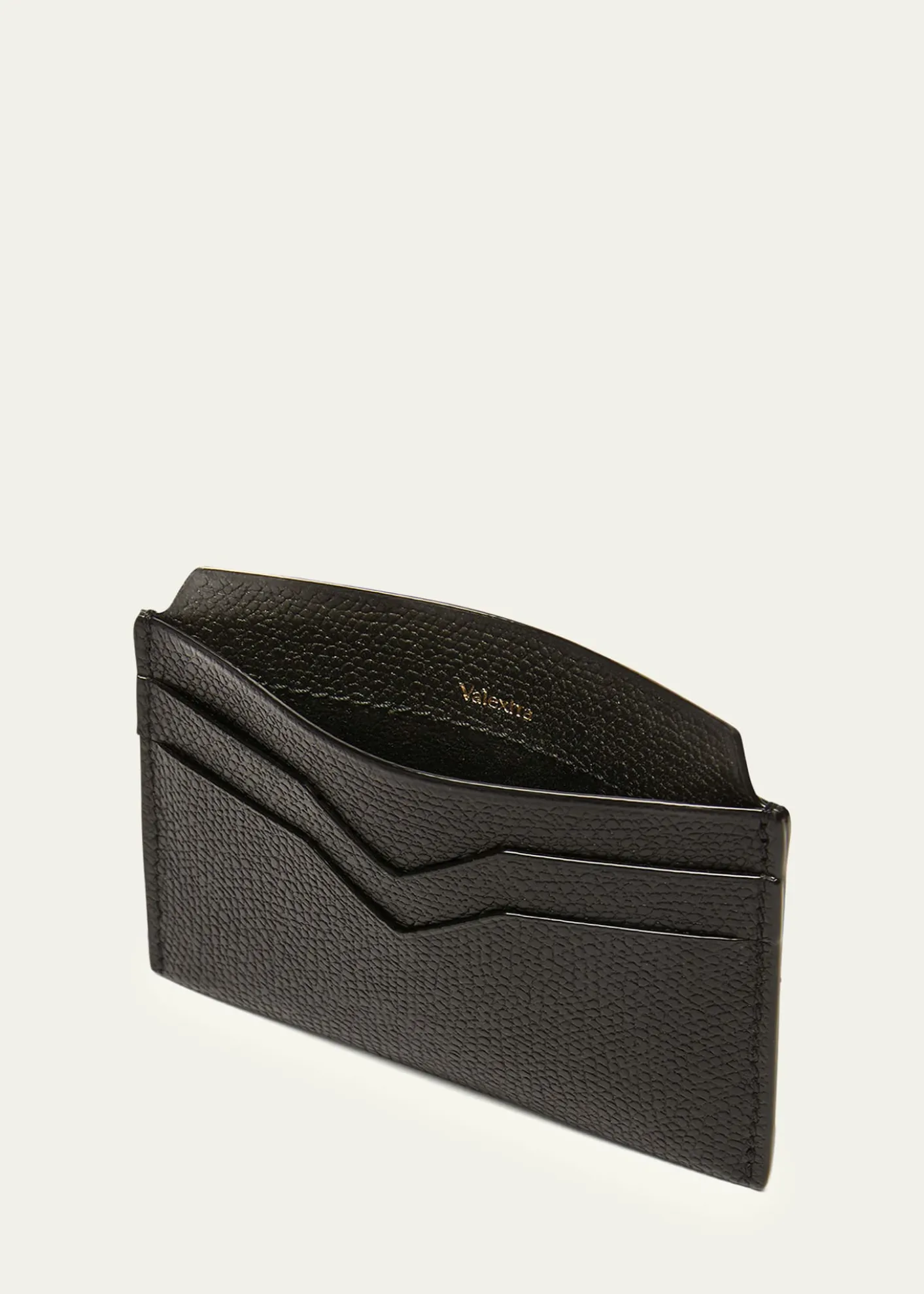 ValextraCalf Leather Card Holder