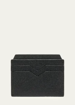 ValextraCalf Leather Card Holder