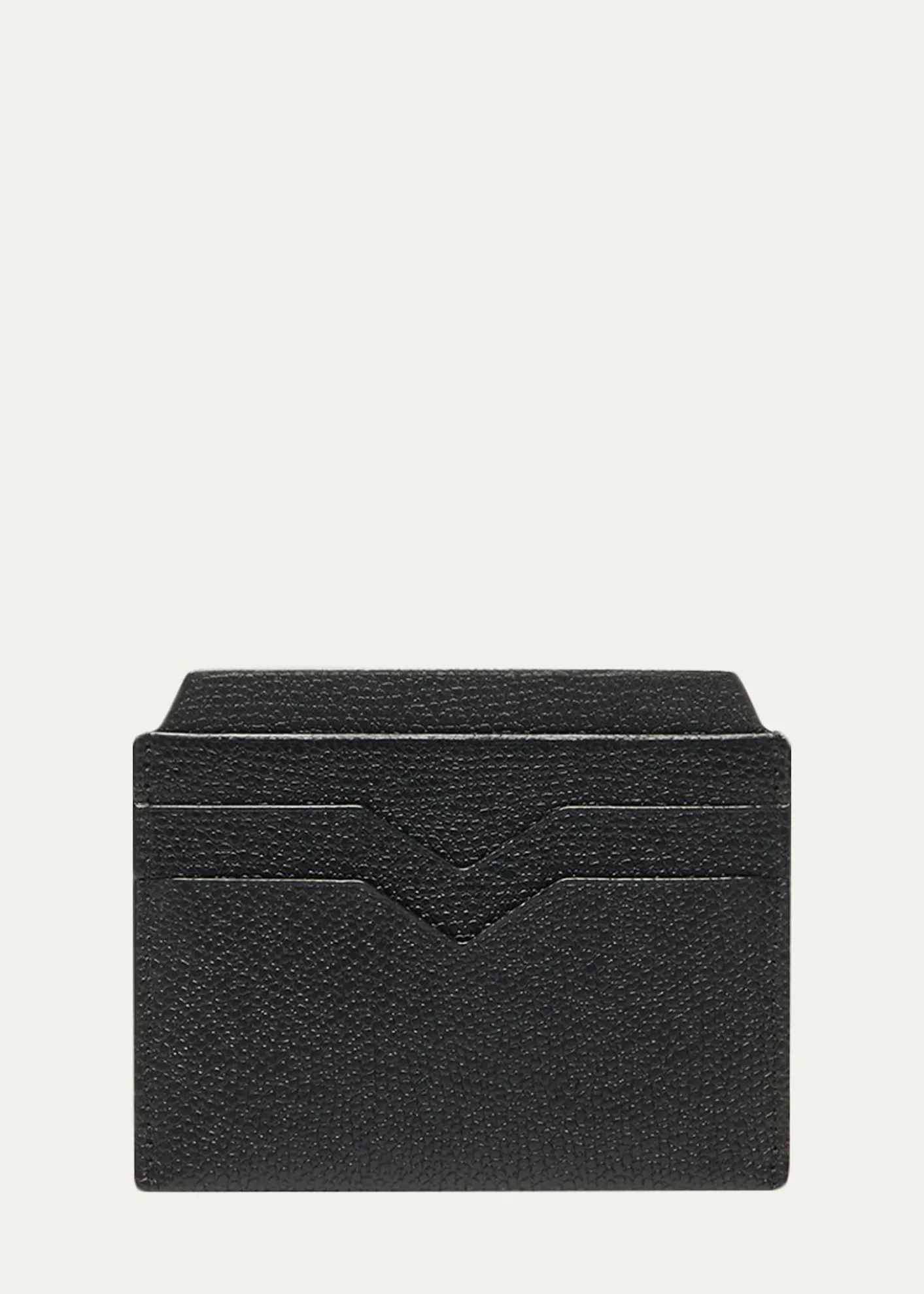 ValextraCalf Leather Card Holder