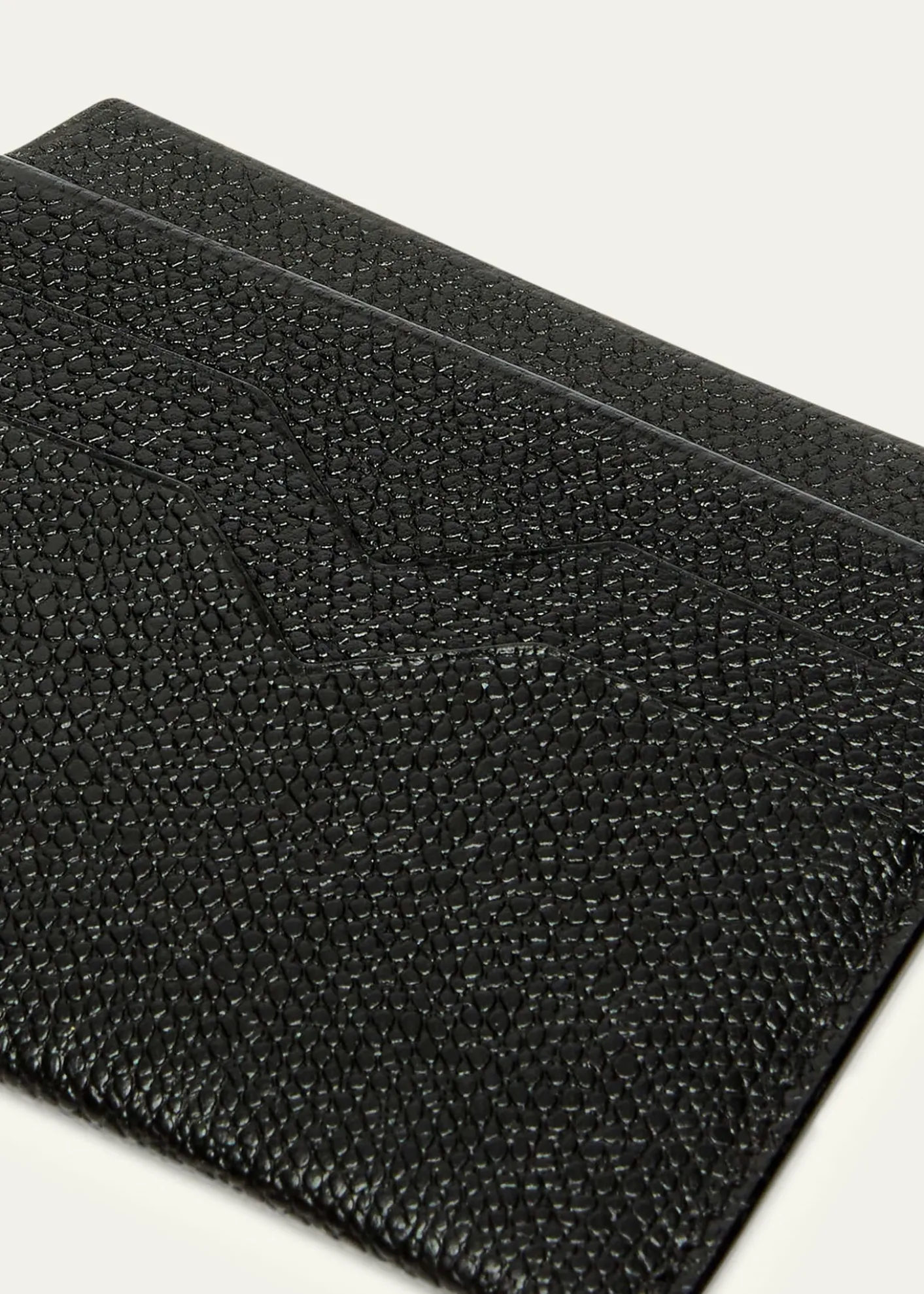 ValextraCalf Leather Card Holder