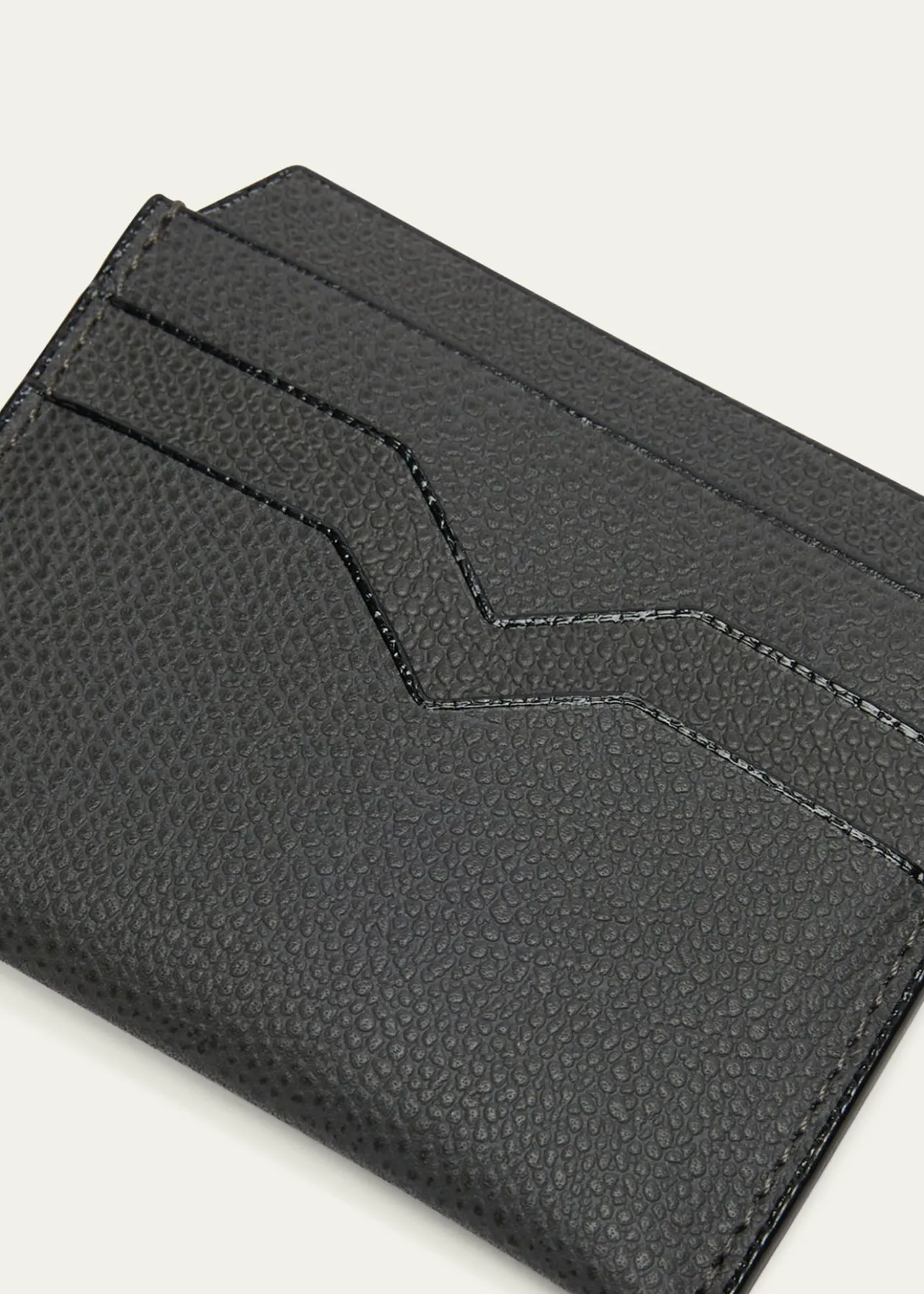 ValextraCalf Leather Card Holder