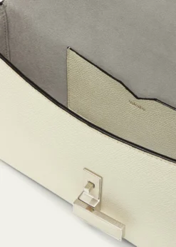 ValextraIside Flap Leather Shoulder Bag
