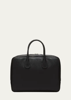 ValextraMen's MyLogo Leather Briefcase