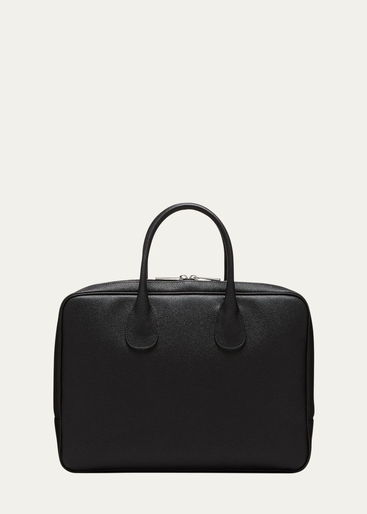ValextraMen's MyLogo Leather Briefcase