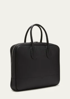 ValextraMen's MyLogo Leather Briefcase