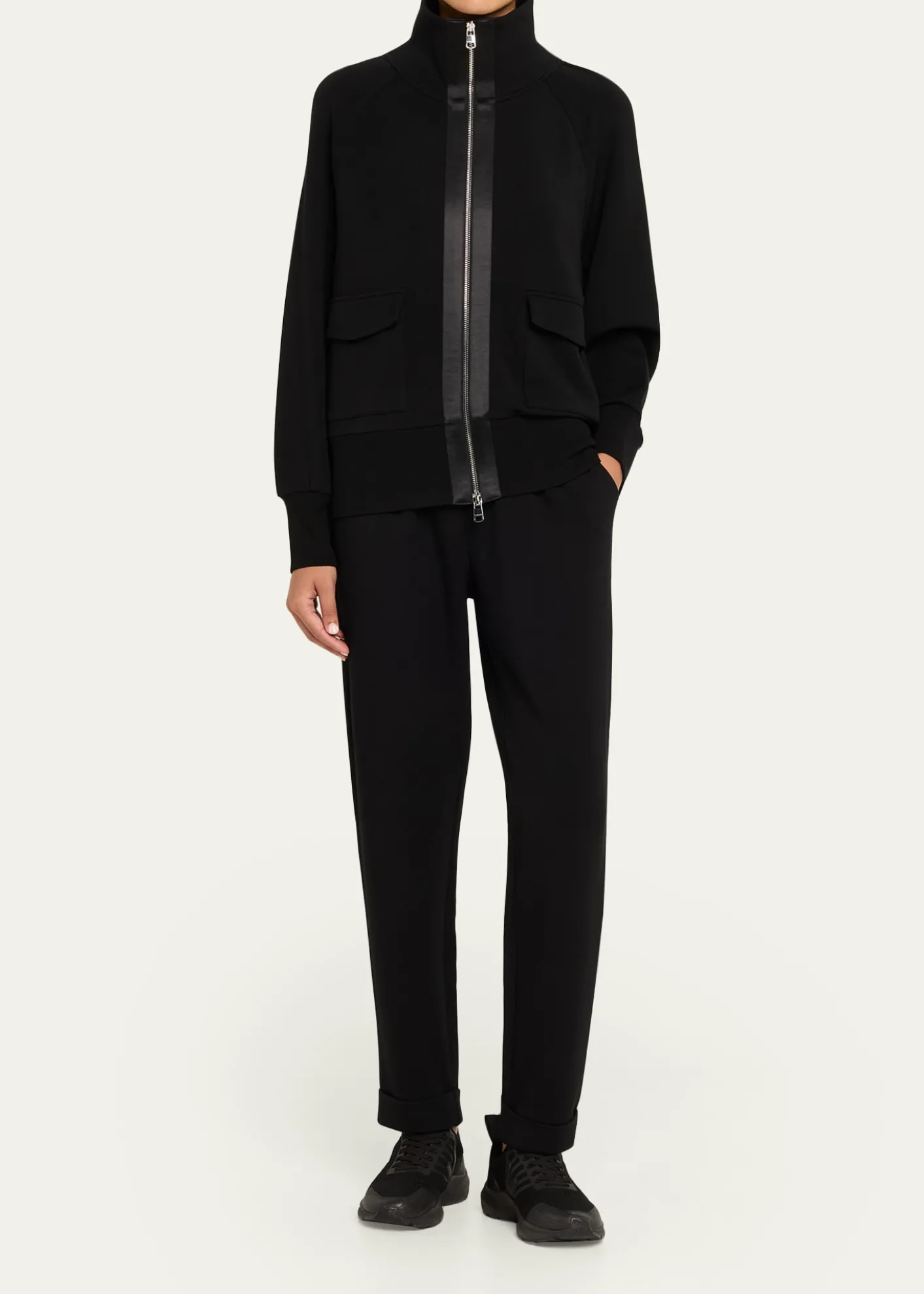 VarleyRoxbury Zip-Front Sweatshirt