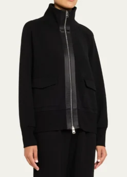 VarleyRoxbury Zip-Front Sweatshirt
