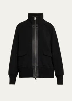 VarleyRoxbury Zip-Front Sweatshirt
