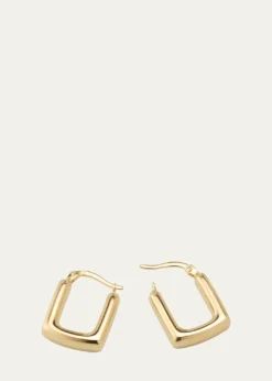 V.BELLAN14K Yellow Gold Small Square Hoop Earrings