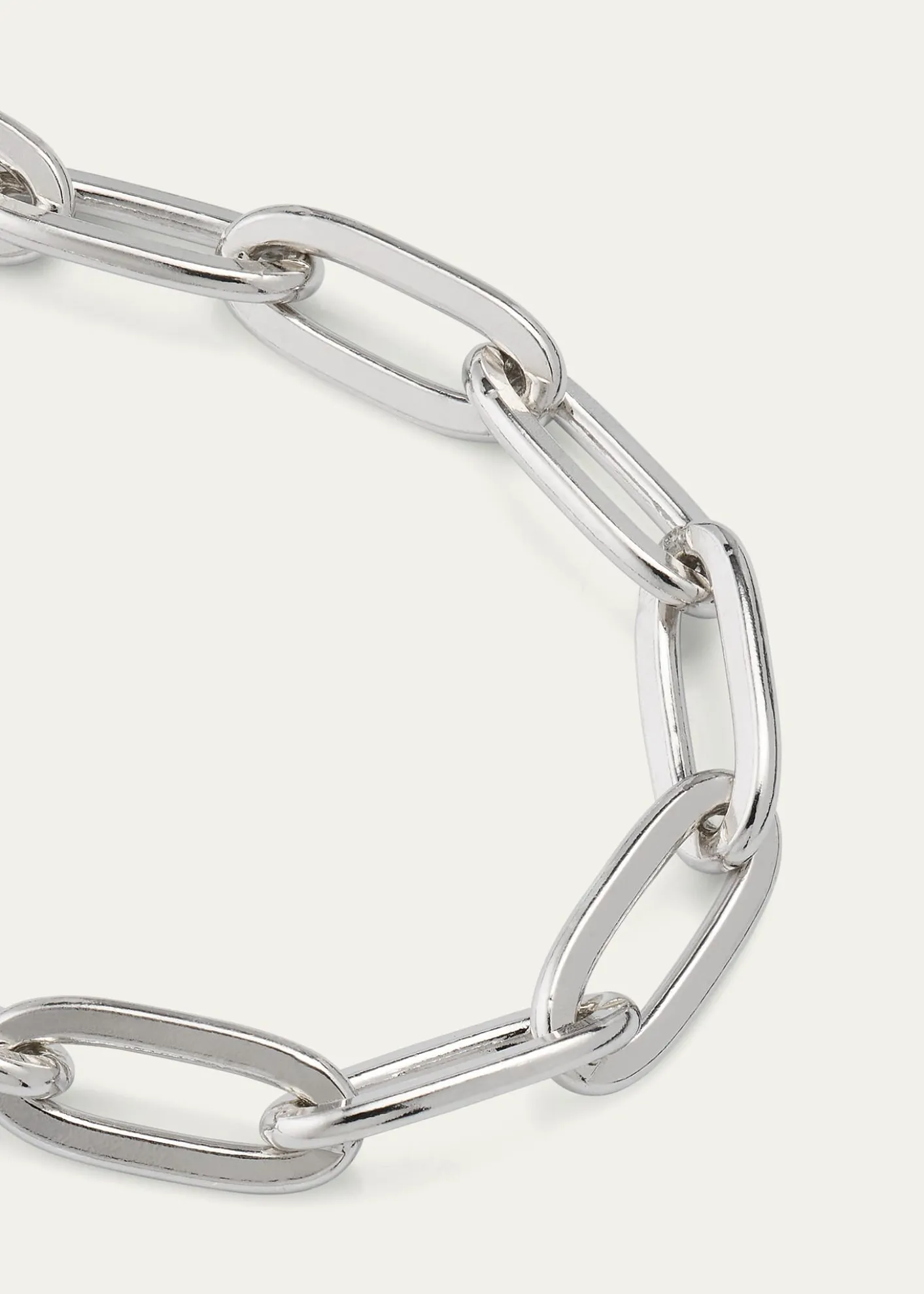 V.BELLANLarge Paperclip Link Necklace