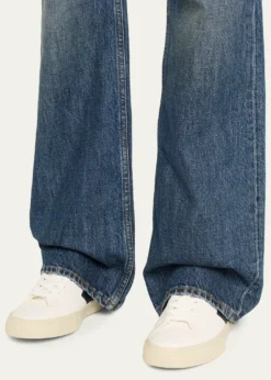 VEJACampo Bicolor Leather Low-Top Sneakers