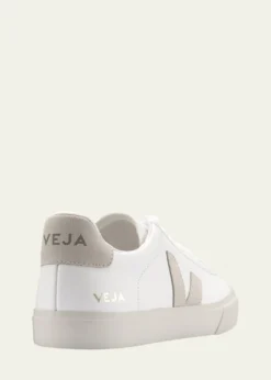 VEJACampo Bicolor Leather Low-Top Sneakers