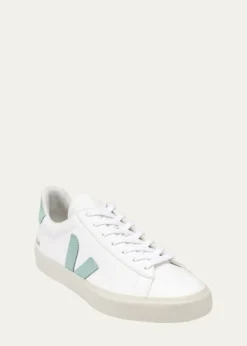 VEJACampo Bicolor Leather Low-Top Sneakers