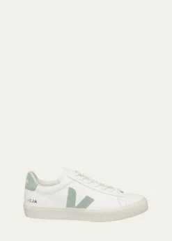 VEJACampo Bicolor Leather Low-Top Sneakers