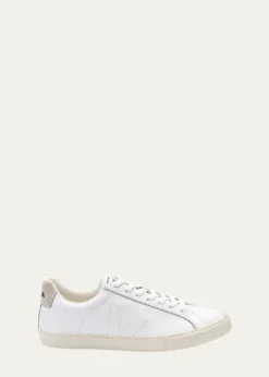 VEJAEsplar Leather Logo Sneakers