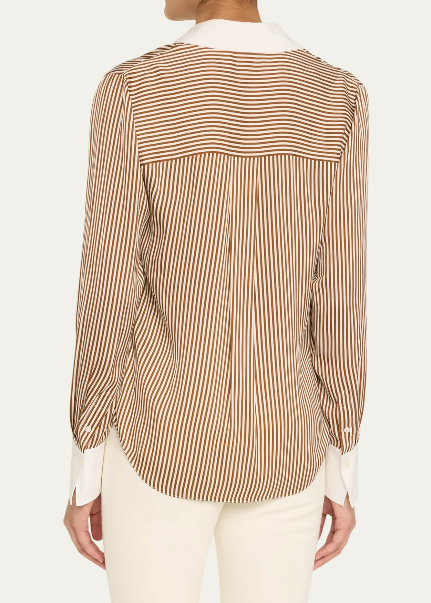 Veronica BeardAmelia Stripe Button-Front Shirt