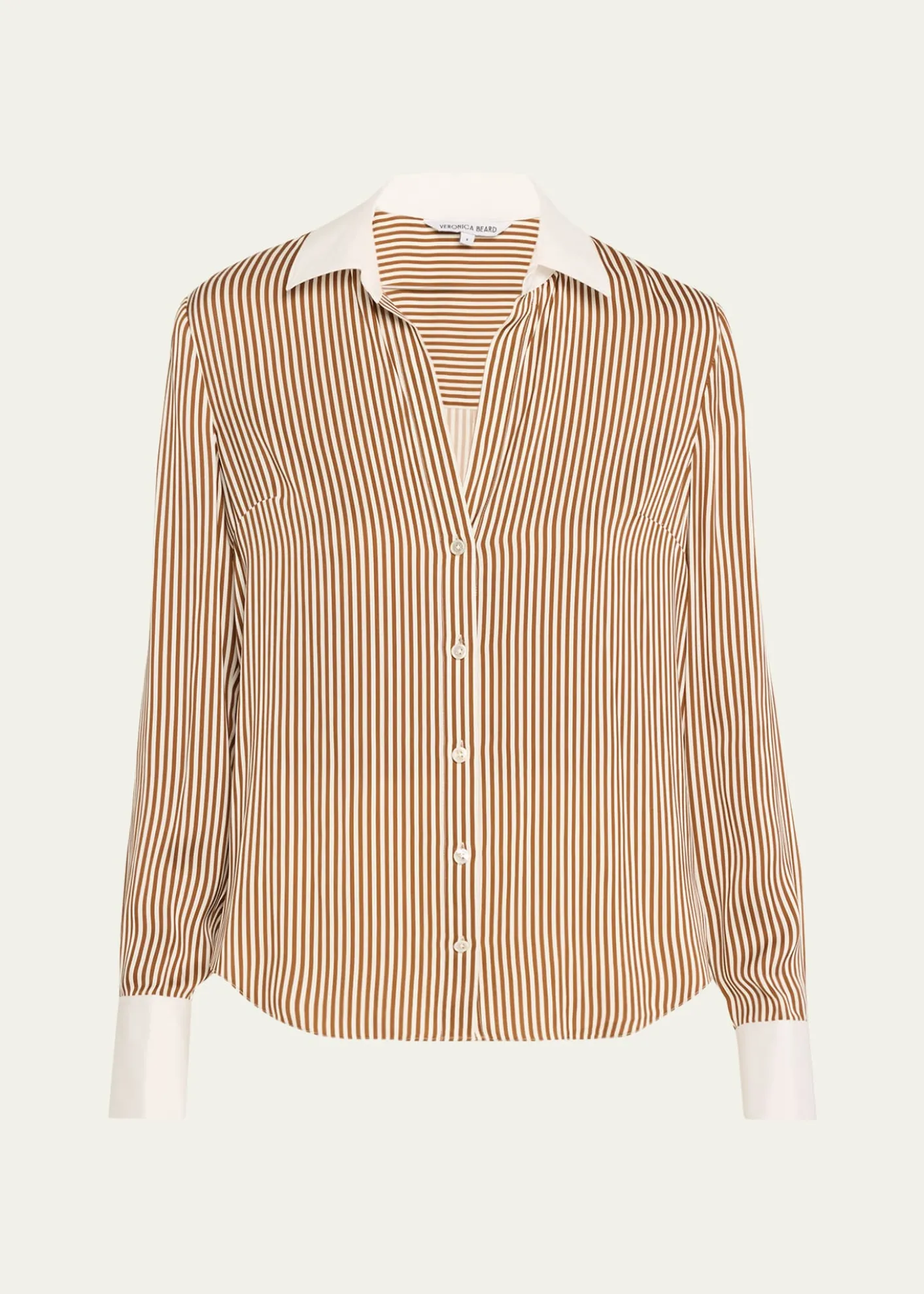 Veronica BeardAmelia Stripe Button-Front Shirt